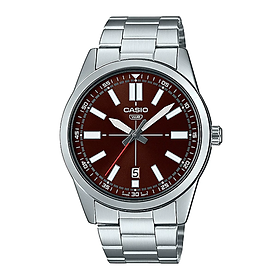 Đồng hồ nam dây thép không gỉ Casio MTP-VD02D-5EUDF