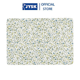 Mua Tấm lót đĩa | JSYK Flora | PVC | hoa xanh | R30xD43cm