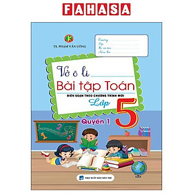 Sách - Vở Ô Li Bài Tập Toán Lớp 5 - Quyển 1