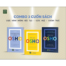 COMBO 3 CUỐN SÁCH: CUỘC HÀNH HƯƠNG NỘI TẠI - GIÁC NGỘ - CHÍNH TRỰC. Tặng bút/ sổ tay