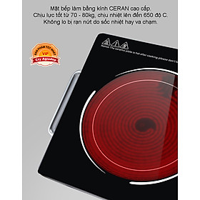 Mua  Mã ELMS9 giảm 6% đơn 300K  Bếp Hồng Ngoại xuất khẩu Châu âu bền đẹp R01