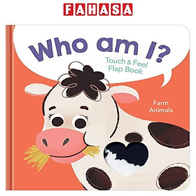 Hình ảnh sách Who Am I? Touch & Feel Flap Book: Farm Animals