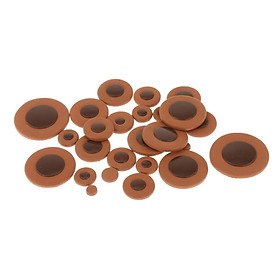 Sax Pads Woodwind Instrument Parts PU Leather for Saxophone DIY Enthusiasts