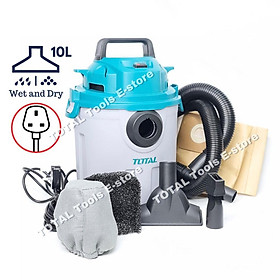 MÁY HÚT BỤI 10L 1000W TOTAL TVC10101 - HÀNG CHÍNH HÃNG