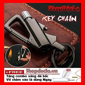 Mua Bật Lửa Đánh Lửa Diêm xăng Vĩnh Cửu Kiêm Móc Khóa BCK2-666