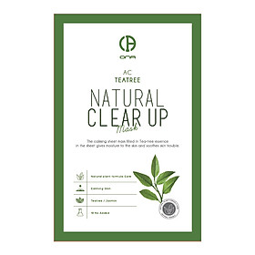 ONA Natural Clear Up Teatree Mask - 23g