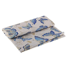 Vải Cotton In Hình Bươm Bướm Dùng May Vá Đa Năng - Tùy Chọn Kích Thước