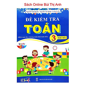 Hình ảnh Sách - Đề kiểm tra tiếng việt lớp 3 học kì 2 (Cánh Diều)