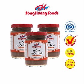 3 Hũ Mắm Ruốc Huế Sông Hương Foods Hũ 200g