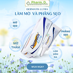 Gel Dermatix Ultra cải thiện hiệu quả sẹo lồi và sẹo phì đại 7g và 15g