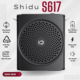 Mua Loa trợ giảng Shidu SD-S617 - Âm thanh sống động  pin siêu bền  thiết kế nhỏ gọn | Trợ giảng chuyên nghiệp  lý tưởng cho giáo viên  hướng dẫn viên  bán hàng  livestream | Công suất 16W  kết nối đa dạng  giá cả phải chăng | Hàng Nhập Khẩu
