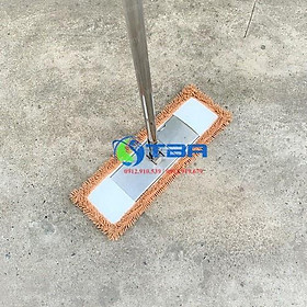 Mua BỘ CÂY LAU SÀN SIÊU SẠCH bản 45cm màu Nâu  chất liệu microfiber cao cấp_ĐỒ DÙNG MINH NGỌC