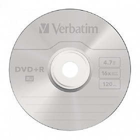 Đĩa Verbatim DVD+R 4.7GB 16X 10psc - Hàng chính hãng