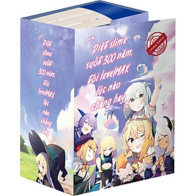 Boxset Diệt Slime Suốt 300 Năm, Tôi Levelmax Lúc Nào Chẳng Hay 2 (Tập 4 ,5,6) (Tặng 1 Móc Khóa + 1 Tờ Sticker + Bookmark)