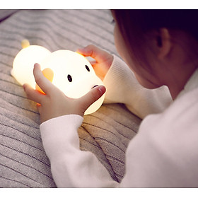 Mua Đèn Ngủ Cún Con Cảm Ứng Silicon Dễ Thương