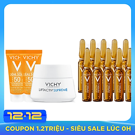 Bộ sản phẩm phục hồi và chống lão hóa Liftactiv Specialist Peptide-C Anti Aging Ampoule