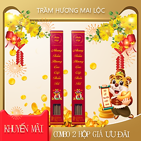 Mua Nhang trầm hương cao cấp Thần Tài Combo 2 hộp