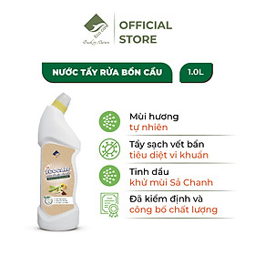 Nước tẩy rửa bồn cầu Hữu cơ diệt khuẩn Ecocare với tinh chất Sả chanh 1000 ml