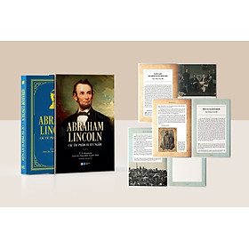 Bộ sách deluxe books – abraham lincoln - các tác phẩm và suy ngẫm