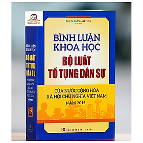 Hình ảnh Sách - Bình luận khoa học bộ luật tố tụng dân sự