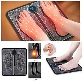 BỘ THẢM MASSAGE ĐÔI BÀN CHÂN VỚI 8 CHẾ ĐỘ MASSAGE CAO CẤP CHO MỌI NGƯỜI 