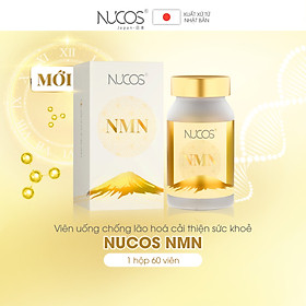 Viên uống NMN hỗ trợ đẹp da Nucos NMN  60 viên