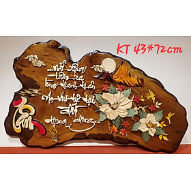 Mua TRANH GỖ NGHỆ THUẬT CHỮ THƯ PHÁP