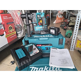 MÁY KHOAN ĐỘNG LỰC DÙNG PIN 18V (1 SẠC NHANH DC18RC, 2 PIN 18V) (KÈM 65 PHỤ KIỆN) MAKITA DHR171FJX1 - HÀNG CHÍNH HÃNG