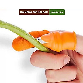 Mua Găng Tay Bấm  Ngắt  Hái Rau Chuyên Dụng  Bộ Móng Hái Rau Tiện Lợi Có Đầu Bấm