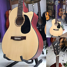 Mua ĐÀN GUITAR CÓ TY CHỐNG CONG + TẶNG 7 PHỤ KIỆN