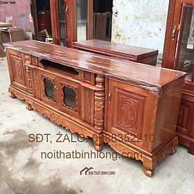 Mua Kệ để tivi gỗ xoan đào