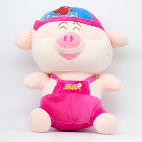 Gấu bông Lợn con tham ăn đáng yêu 40cm