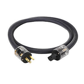 HiFi Audio Power Cable Pure Copper Power Cord Sleeves Power