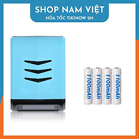 Combo Sạc Nhanh Tự Ngắt BST-C9001 Kèm 4 Pin AA/AAA - Sạc kèm 4 pin AAA1100mAh