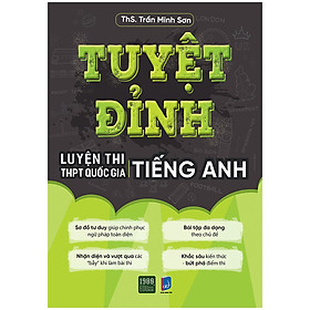 [Download Sách] Tuyệt Đỉnh Luyện Thi THPT Quốc Gia Tiếng Anh