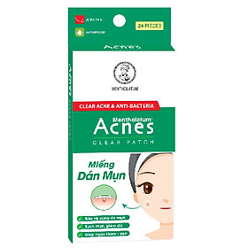 Miếng dán mụn Acnes Clear Patch (24 miếng)
