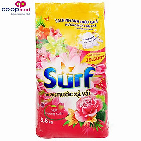 Bột Giặt Surf hương nước xả vải ngát hương xuân 5.8kg-3493737