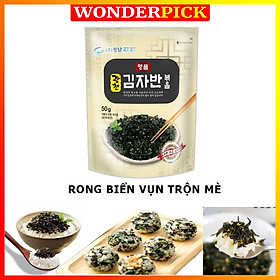 Rong Biển Vụn - Lá Kim Vụn Sấy Khô Trộn Mè Hàn Quốc 50g