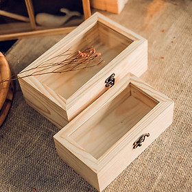 Mua  - Hộp gỗ đựng đồ đa năng - Hộp gỗ tự nhiên