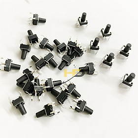 Mua Túi 20 Con Nút Nhấn 4 Chân 6x6x9.5mm Dùng Làm Nút Reset Nút Nguồn