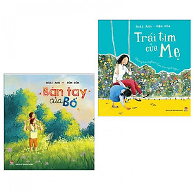 Combo 2 Cuốn: Bàn Tay Của Bố + Trái Tim Của Mẹ (Tặng kèm bookmark ) - Cẩm Nang Bổ Ích Dành Cho Các Bậc Phụ Huynh Thông Thái