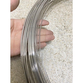 Mua 10 Mét dây inox 0 8 li  1 li  1 5li  2 li  2 5 li và 3 li sáng bóng