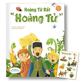 Sách Bìa Cứng - Cuốn Hoàng tử rất "Hoàng tử" - Truyện Kể Trước Khi Ngủ Cho Bé 2+, Tặng Sticker