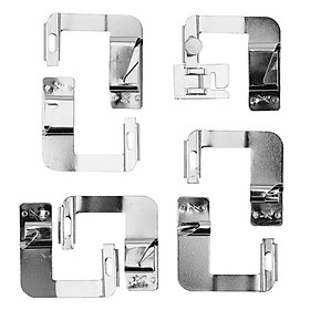 Sewing Machine Hemmer Feet Set 7PCS Professional Sewing Crafting Hemmer Foot for Janome Brother Singer Sewing Machine
