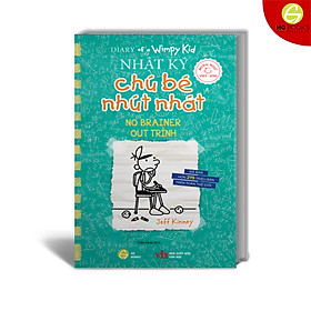 Sách: Nhật Ký Chú Bé Nhút Nhát tập 18: No Brainer - Phiên bản tiếng song ngữ Việt-Anh (kèm file nghe + note từ mới)