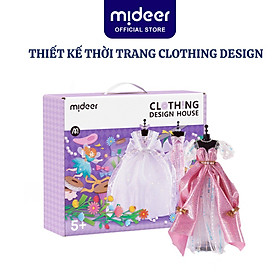 Đồ chơi thiết kế  thời trang Mideer Clothing Design House  tại nhà dụng cụ may vá thủ công cho bé