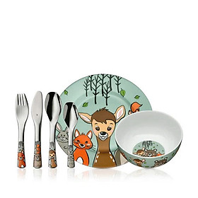 Bộ đồ ăn wmf forest friends anneli children's set 6 món hàng chính hãng