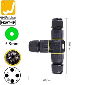 Mua Đầu cút nối điện chống nước chữ T chuẩn IP68 E-Weichat EW-M20T. HÀNG CHÍNH HÃNG CÓ BAO HÀNH