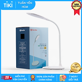 Đèn bàn học cảm ứng cao cấp Rạng Đông Model RD-RL-21.LED - Chính hãng, bảo vệ thị lực, chỉnh góc,bóng Led, điều chỉnh cường độ ánh sáng