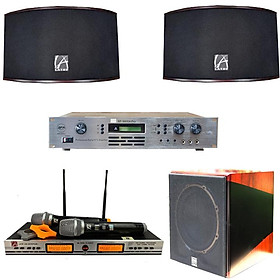 Mua Dàn âm thanh karaoke gia đình Bfaudio Combo 4 món  vang số  loa  micro  loa Sub điện - Hàng chính hãng